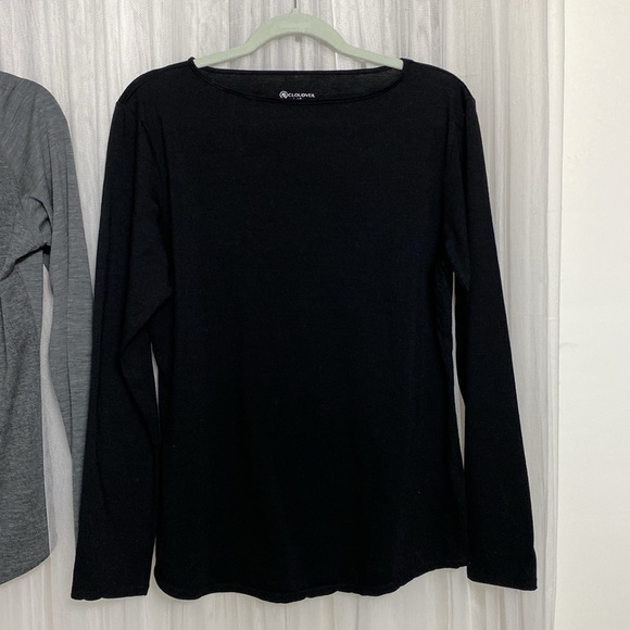 Cloudveil wool base  layer sweaters! Made in Canada 🇨🇦 skiing + all Size L - Picture 1 of 17